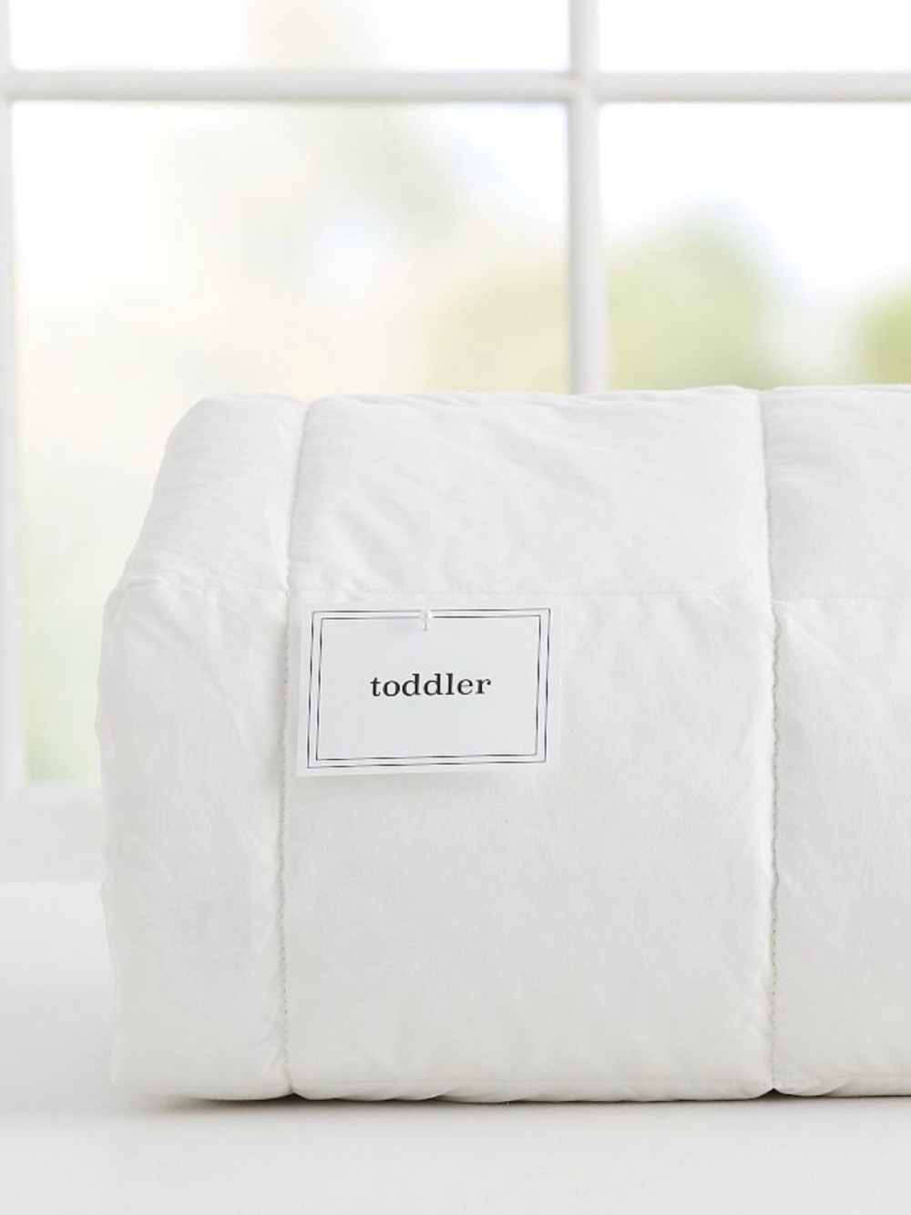 Pottery Barn Kids Eco Down Free Toddler Comforter Duvet Insert